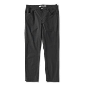Vuori Men's Meta Straight Leg 5 Pocket Pant Black 32 Waist 30 Length